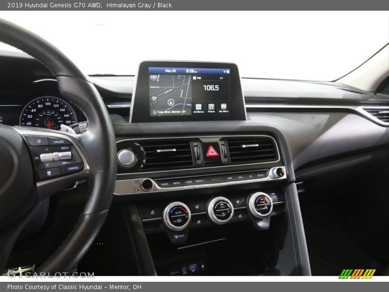 Himalayan Gray / Black 2019 Hyundai Genesis G70 AWD