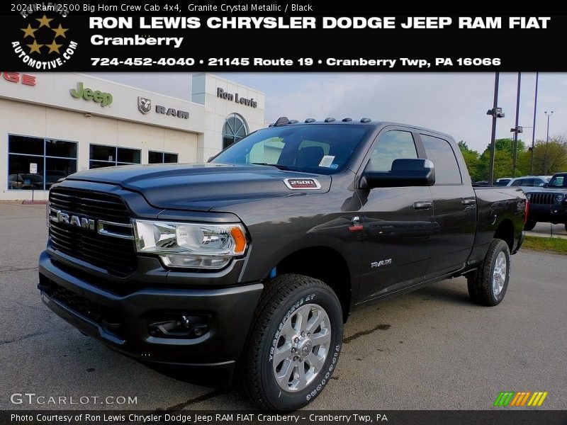 Granite Crystal Metallic / Black 2021 Ram 2500 Big Horn Crew Cab 4x4