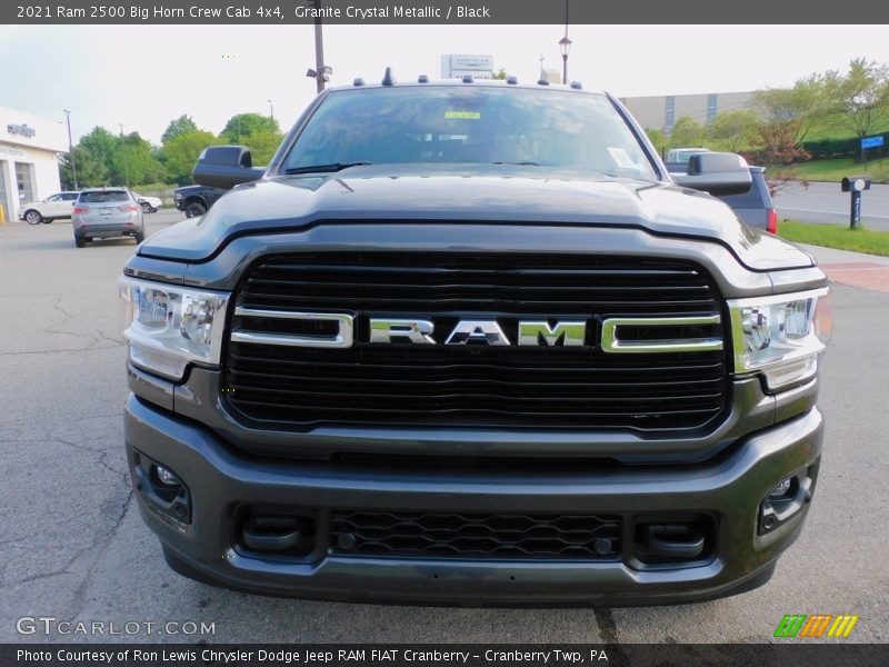 Granite Crystal Metallic / Black 2021 Ram 2500 Big Horn Crew Cab 4x4