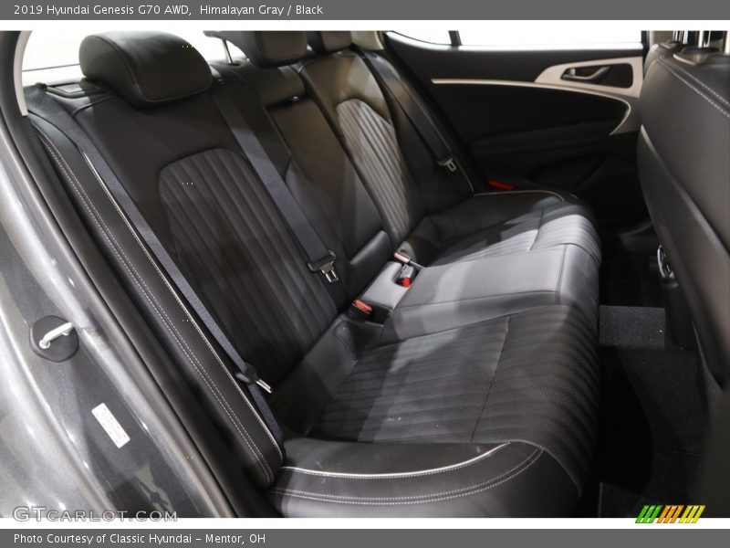 Himalayan Gray / Black 2019 Hyundai Genesis G70 AWD