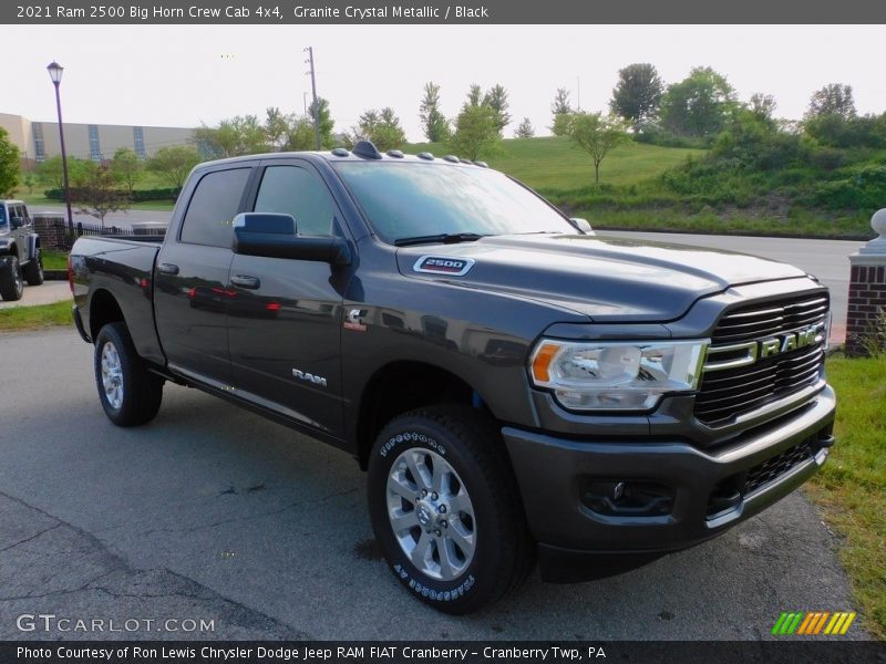 Granite Crystal Metallic / Black 2021 Ram 2500 Big Horn Crew Cab 4x4