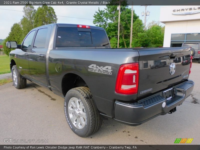 Granite Crystal Metallic / Black 2021 Ram 2500 Big Horn Crew Cab 4x4