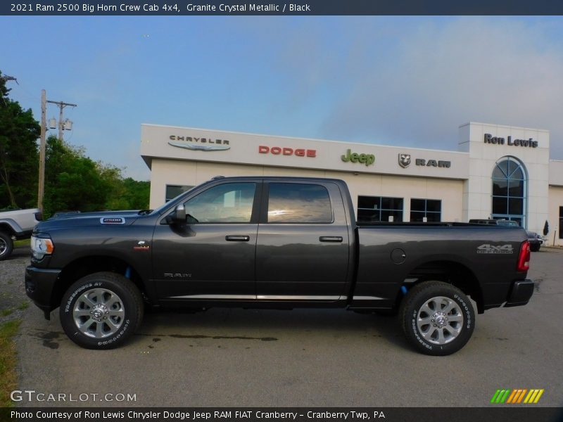 Granite Crystal Metallic / Black 2021 Ram 2500 Big Horn Crew Cab 4x4