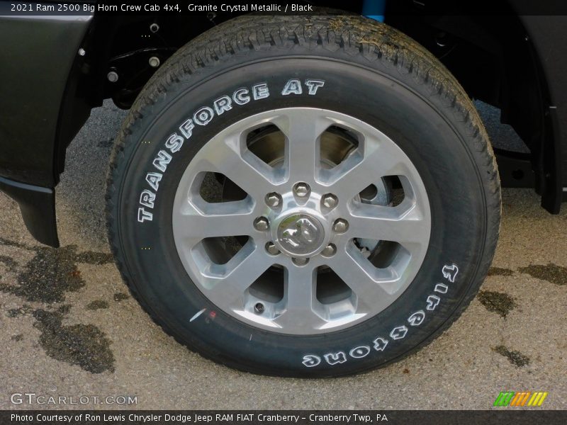 Granite Crystal Metallic / Black 2021 Ram 2500 Big Horn Crew Cab 4x4