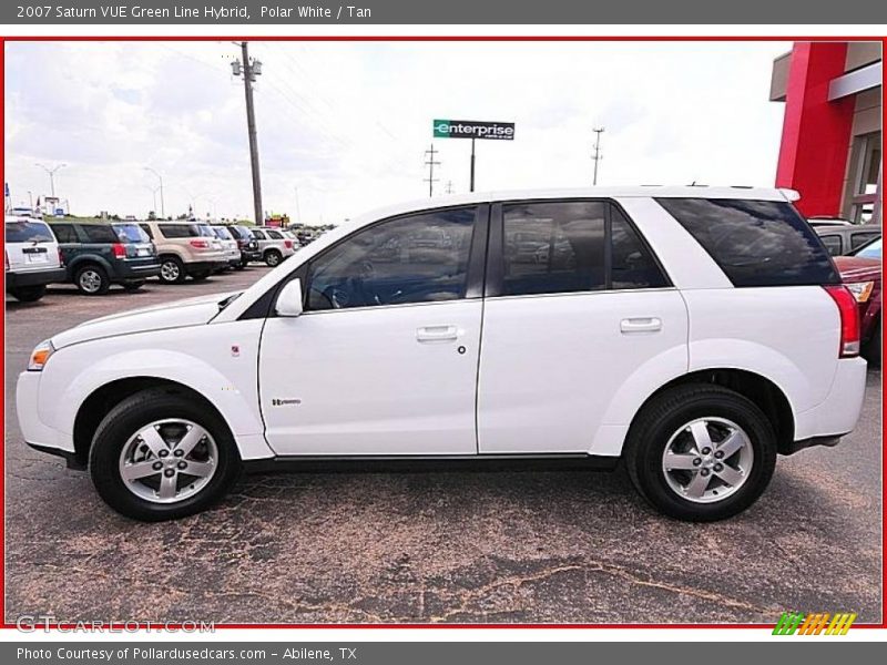 Polar White / Tan 2007 Saturn VUE Green Line Hybrid