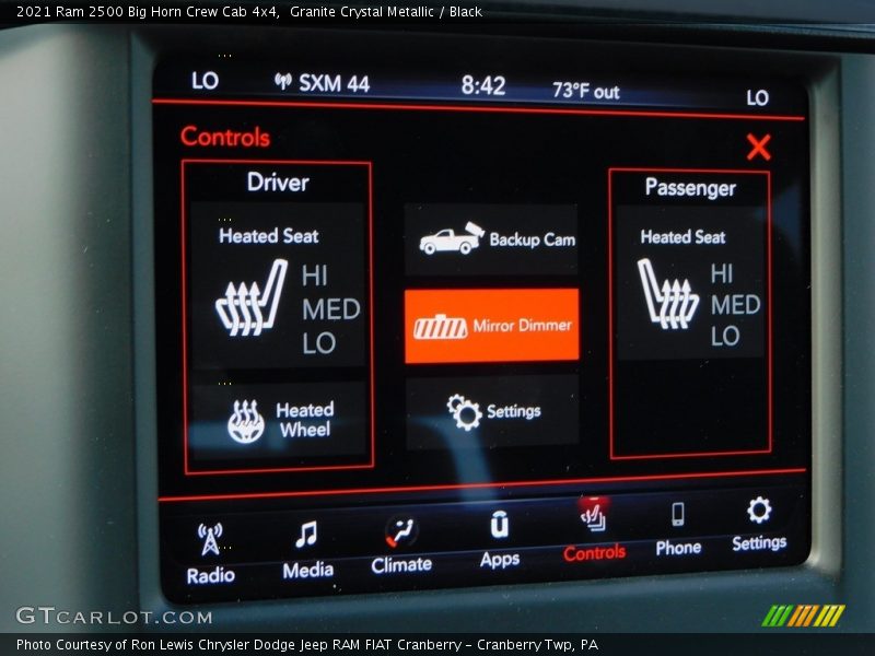 Granite Crystal Metallic / Black 2021 Ram 2500 Big Horn Crew Cab 4x4