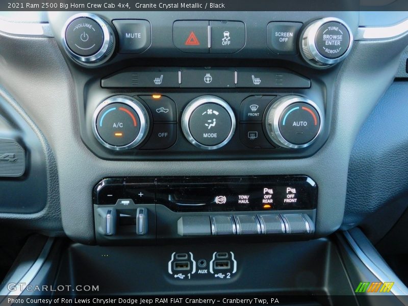 Granite Crystal Metallic / Black 2021 Ram 2500 Big Horn Crew Cab 4x4