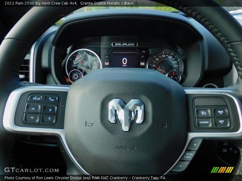Granite Crystal Metallic / Black 2021 Ram 2500 Big Horn Crew Cab 4x4