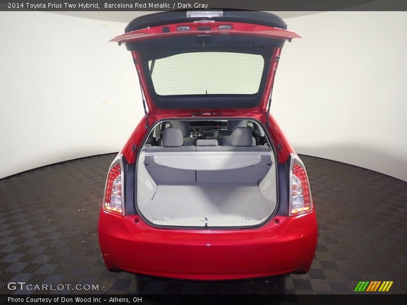 Barcelona Red Metallic / Dark Gray 2014 Toyota Prius Two Hybrid