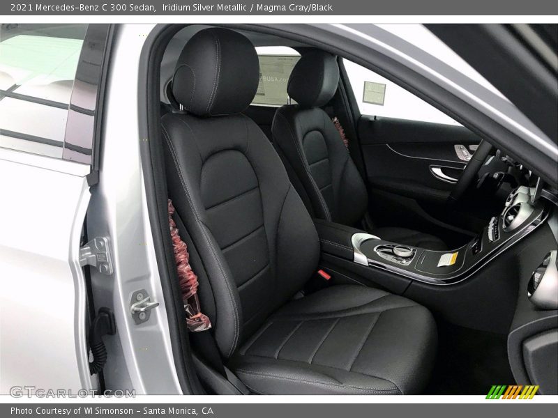 Iridium Silver Metallic / Magma Gray/Black 2021 Mercedes-Benz C 300 Sedan