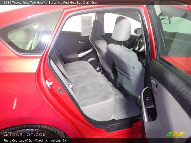 Barcelona Red Metallic / Dark Gray 2014 Toyota Prius Two Hybrid