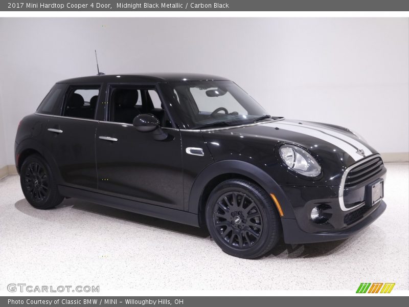 Midnight Black Metallic / Carbon Black 2017 Mini Hardtop Cooper 4 Door