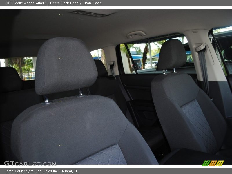 Deep Black Pearl / Titan Black 2018 Volkswagen Atlas S