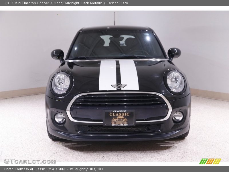 Midnight Black Metallic / Carbon Black 2017 Mini Hardtop Cooper 4 Door