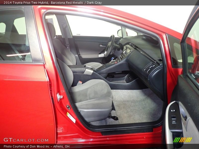 Barcelona Red Metallic / Dark Gray 2014 Toyota Prius Two Hybrid