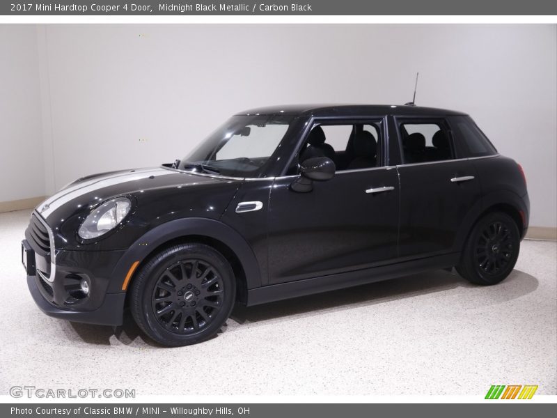 Midnight Black Metallic / Carbon Black 2017 Mini Hardtop Cooper 4 Door