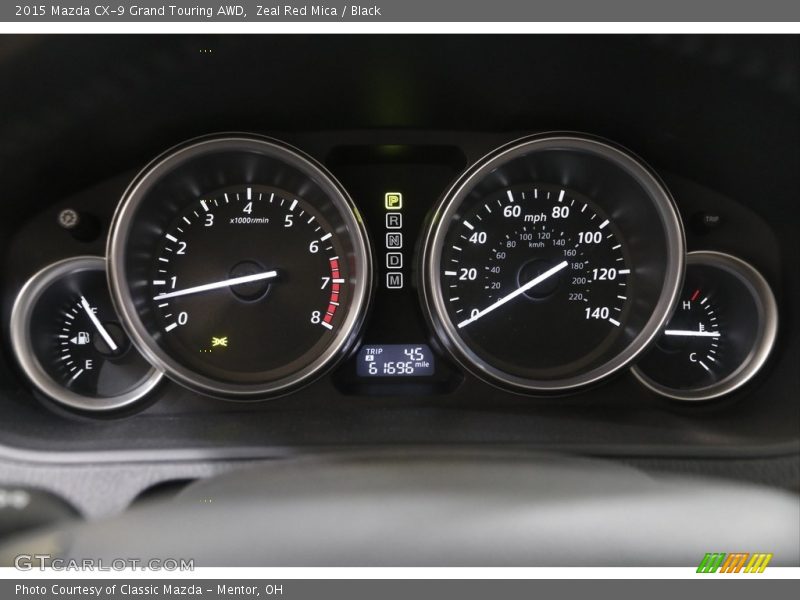  2015 CX-9 Grand Touring AWD Grand Touring AWD Gauges
