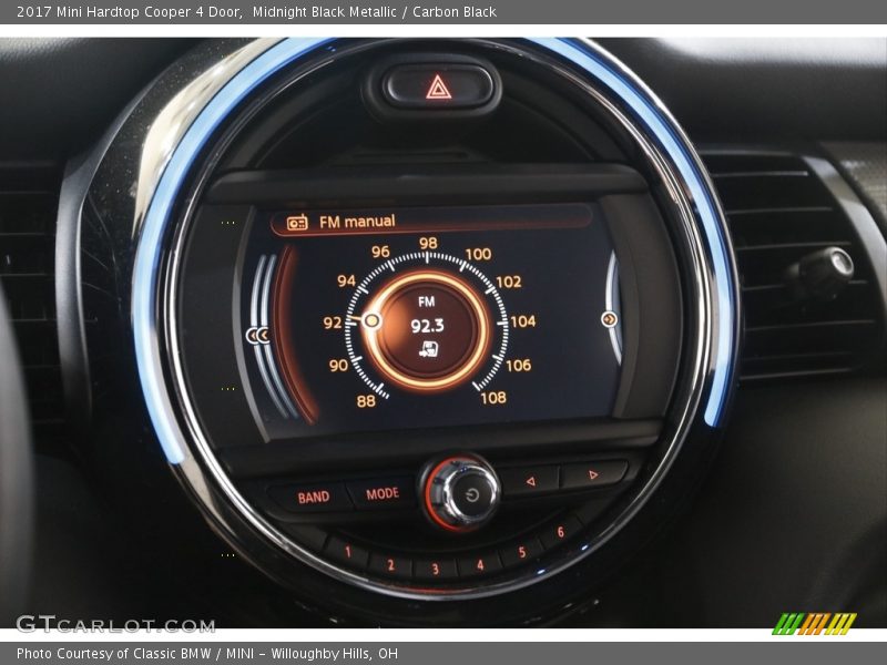 Midnight Black Metallic / Carbon Black 2017 Mini Hardtop Cooper 4 Door