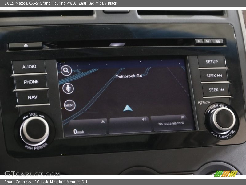Controls of 2015 CX-9 Grand Touring AWD