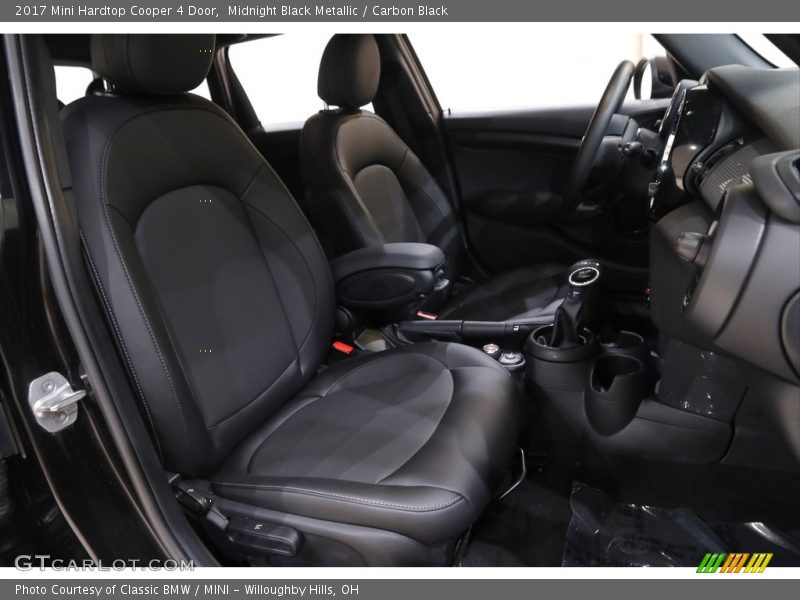 Midnight Black Metallic / Carbon Black 2017 Mini Hardtop Cooper 4 Door