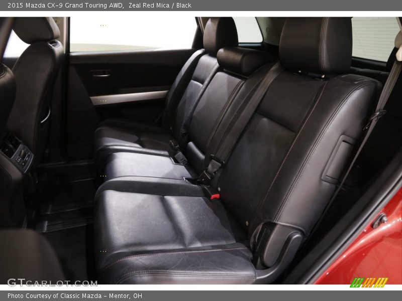 Zeal Red Mica / Black 2015 Mazda CX-9 Grand Touring AWD