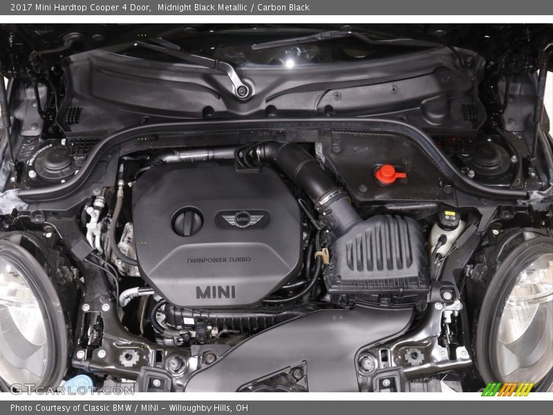 Midnight Black Metallic / Carbon Black 2017 Mini Hardtop Cooper 4 Door