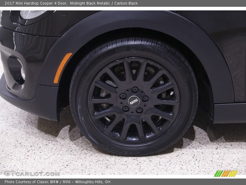 Midnight Black Metallic / Carbon Black 2017 Mini Hardtop Cooper 4 Door
