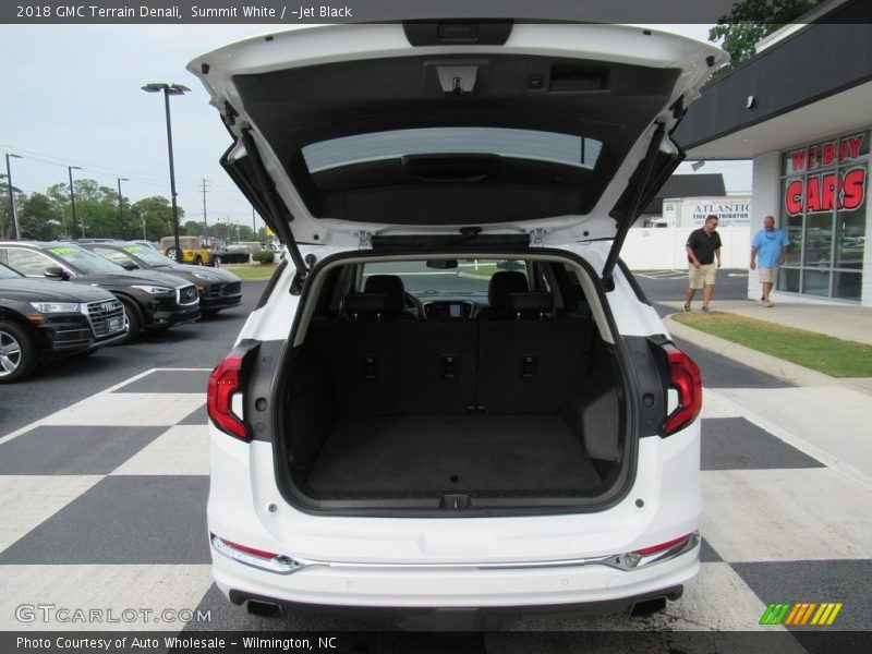 Summit White / ­Jet Black 2018 GMC Terrain Denali
