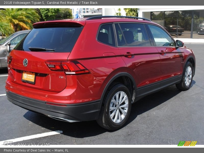  2018 Tiguan S Cardinal Red Metallic