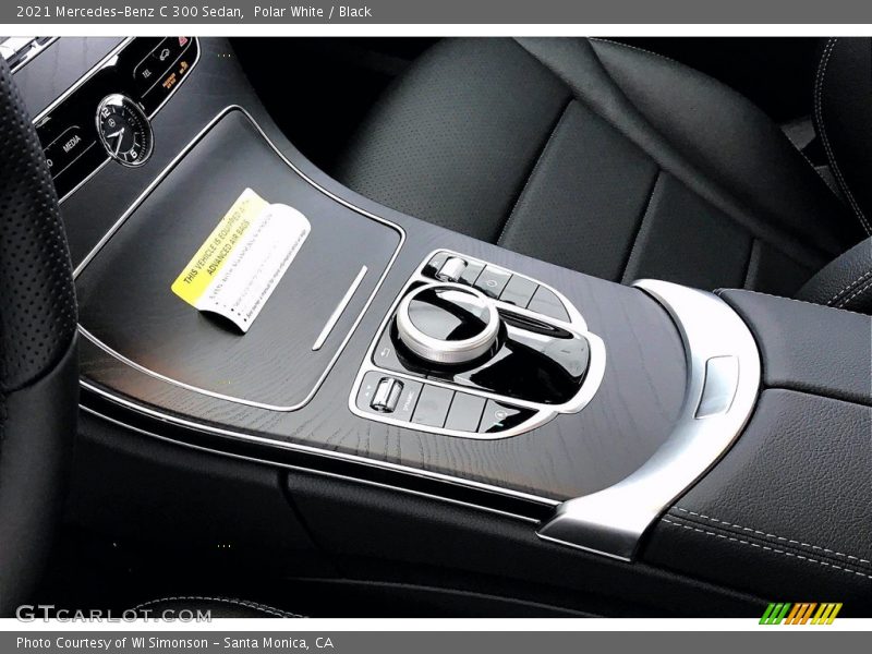 Polar White / Black 2021 Mercedes-Benz C 300 Sedan