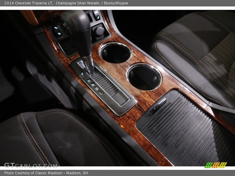 Champagne Silver Metallic / Ebony/Mojave 2014 Chevrolet Traverse LT