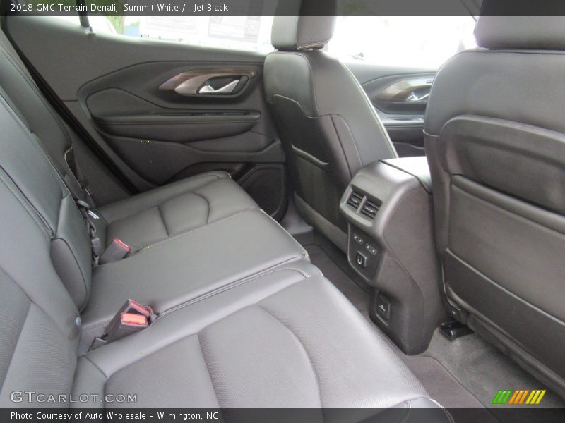 Summit White / ­Jet Black 2018 GMC Terrain Denali