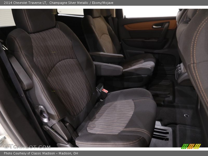 Champagne Silver Metallic / Ebony/Mojave 2014 Chevrolet Traverse LT