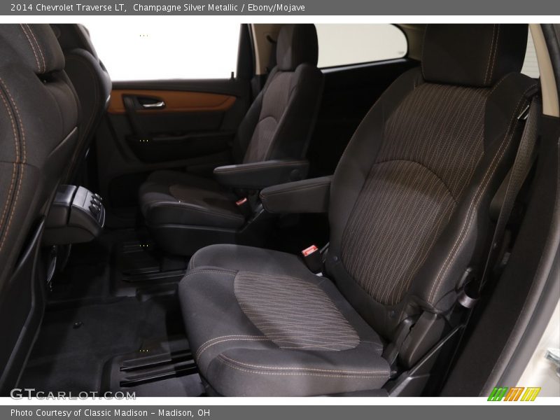 Champagne Silver Metallic / Ebony/Mojave 2014 Chevrolet Traverse LT