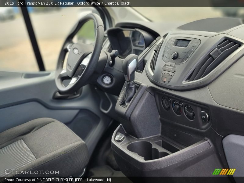 Oxford White / Charcoal black 2019 Ford Transit Van 250 LR Regular