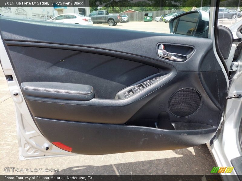 Silky Silver / Black 2016 Kia Forte LX Sedan