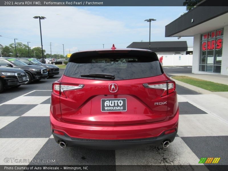 Performance Red Pearl / Parchment 2021 Acura RDX FWD