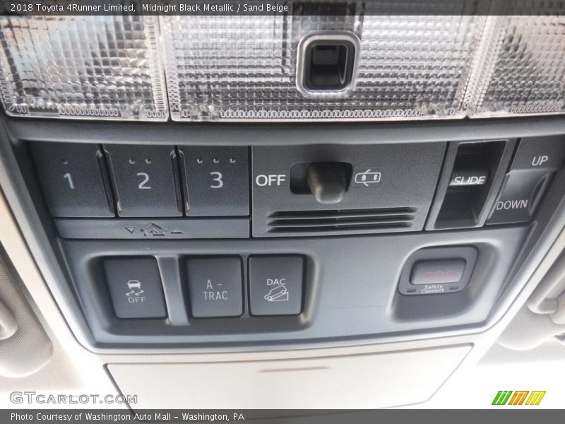 Midnight Black Metallic / Sand Beige 2018 Toyota 4Runner Limited