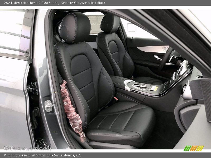 Selenite Gray Metallic / Black 2021 Mercedes-Benz C 300 Sedan