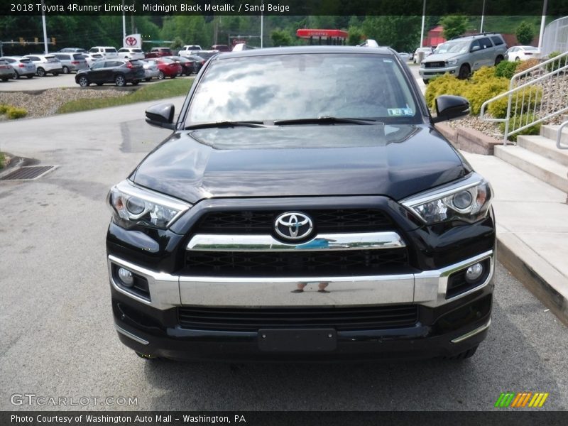 Midnight Black Metallic / Sand Beige 2018 Toyota 4Runner Limited