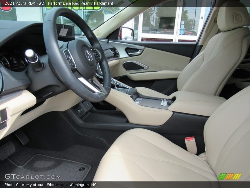 Performance Red Pearl / Parchment 2021 Acura RDX FWD