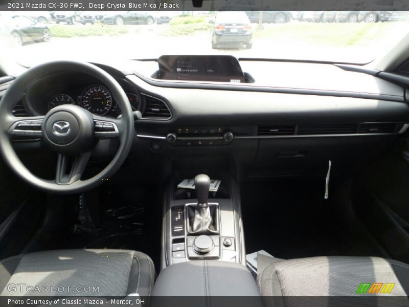 Deep Crystal Blue Mica / Black 2021 Mazda CX-30 FWD