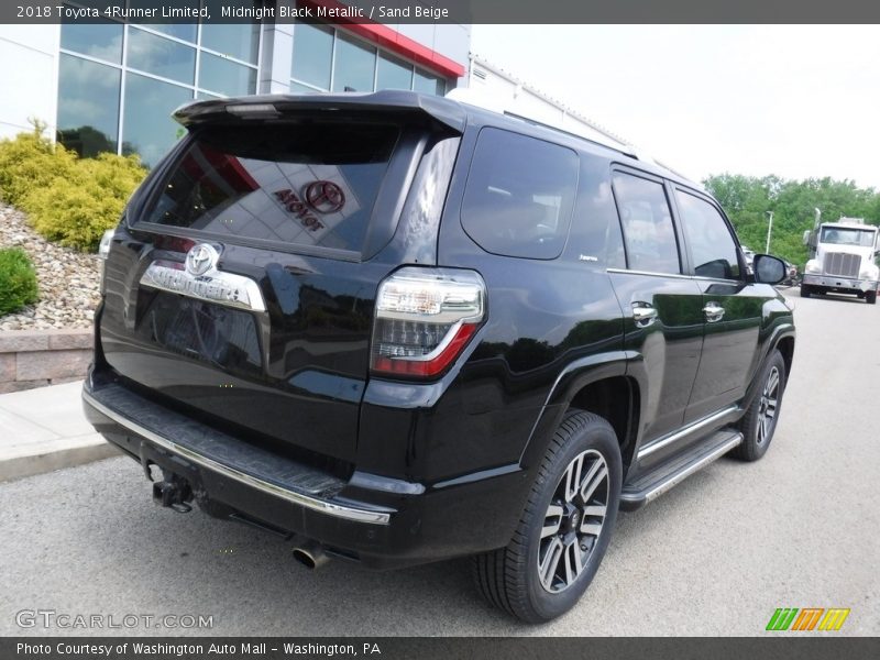 Midnight Black Metallic / Sand Beige 2018 Toyota 4Runner Limited