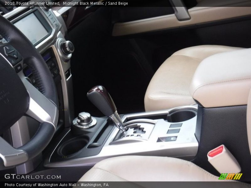 Midnight Black Metallic / Sand Beige 2018 Toyota 4Runner Limited