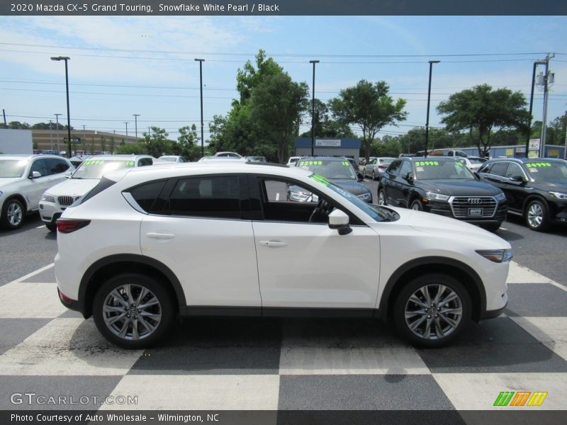 Snowflake White Pearl / Black 2020 Mazda CX-5 Grand Touring