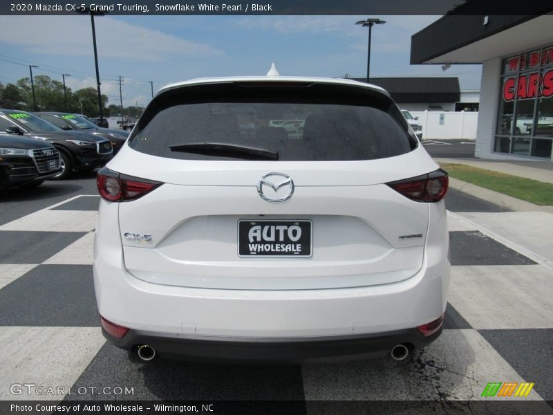 Snowflake White Pearl / Black 2020 Mazda CX-5 Grand Touring