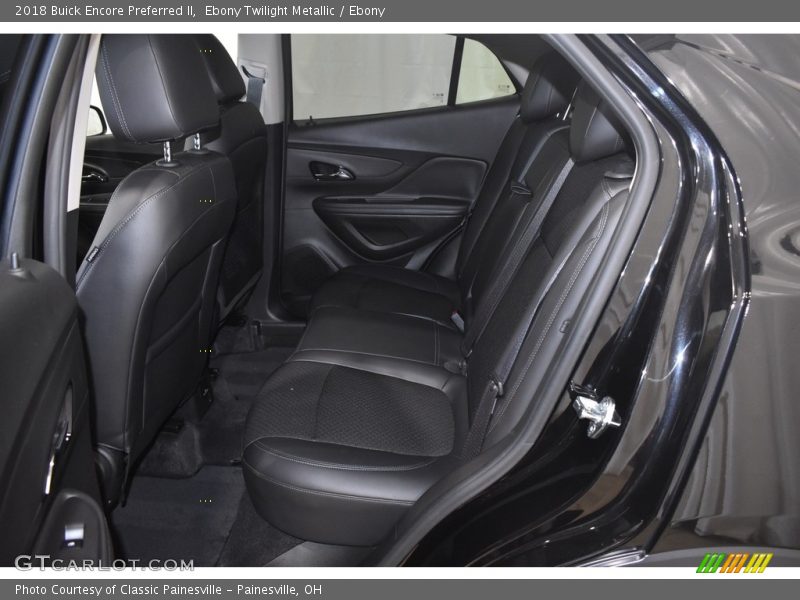 Ebony Twilight Metallic / Ebony 2018 Buick Encore Preferred II