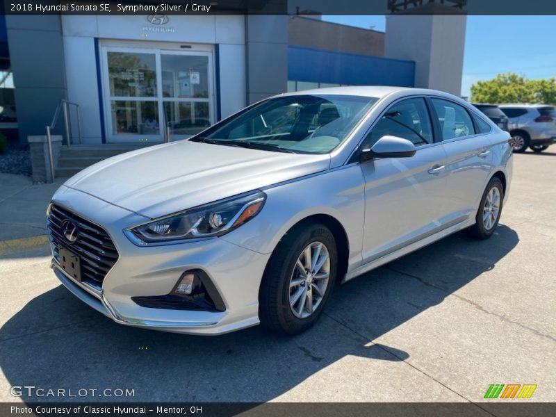 Symphony Silver / Gray 2018 Hyundai Sonata SE