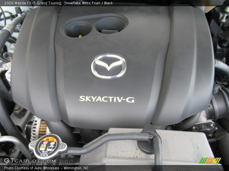 Snowflake White Pearl / Black 2020 Mazda CX-5 Grand Touring