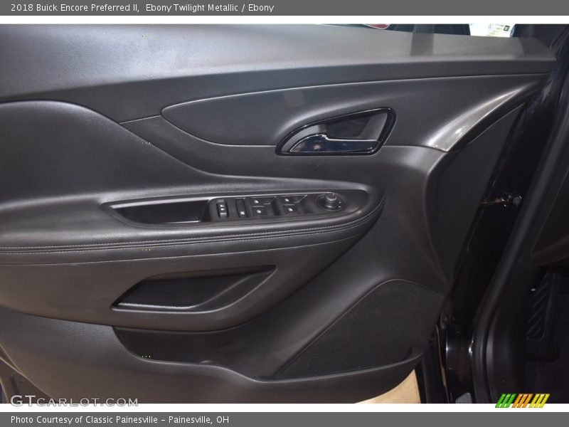 Ebony Twilight Metallic / Ebony 2018 Buick Encore Preferred II